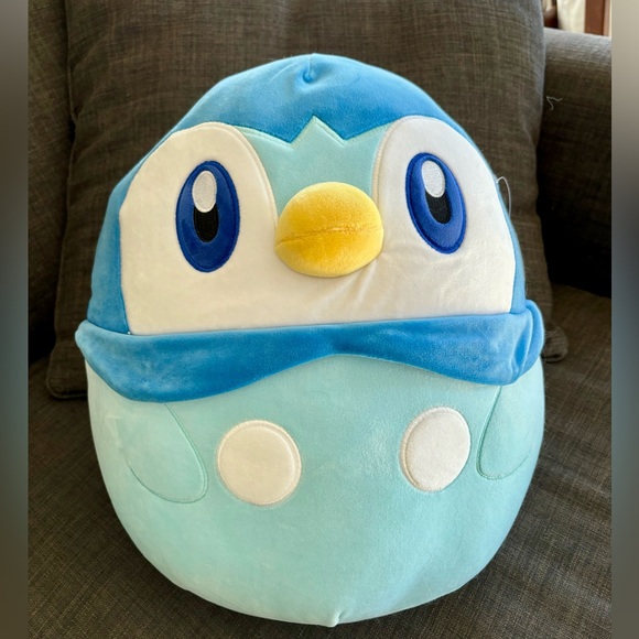 Squishmallows Pokemon Piplup 15” Squishmallow NWT - Picture 1 of 3